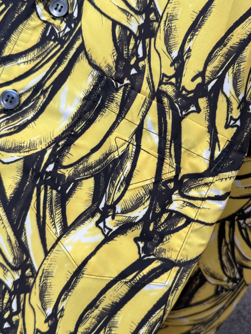 Prada Banana Print Casual Shirt 1 4