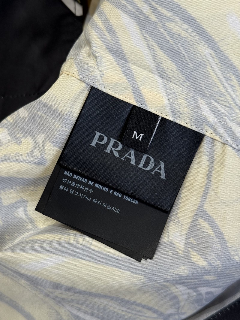 Prada Banana Print Casual Shirt 1 6