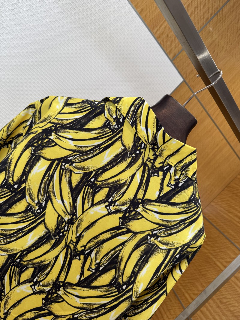 Prada Banana Print Casual Shirt 1 7