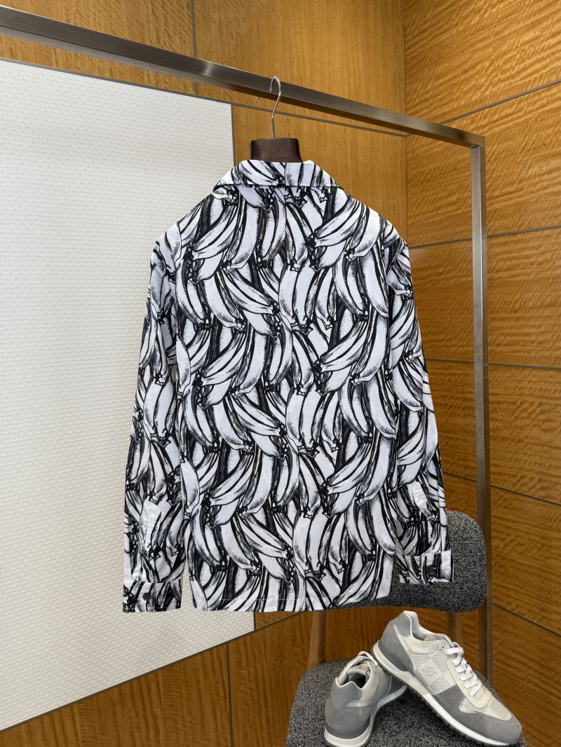 Prada Banana Print Casual Shirt 2 1