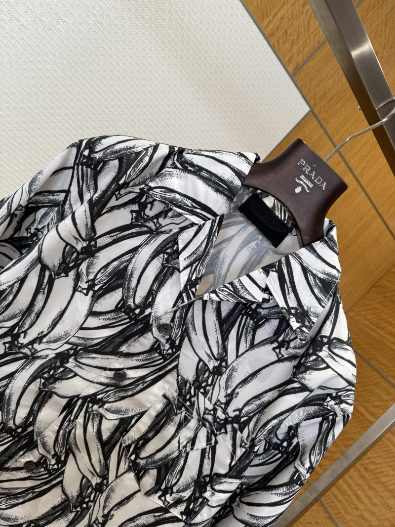 Prada Banana Print Casual Shirt 2 2