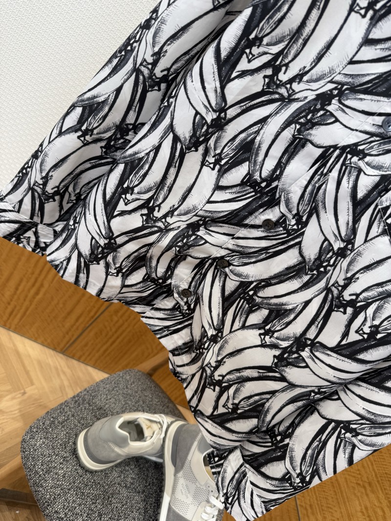 Prada Banana Print Casual Shirt 2 3