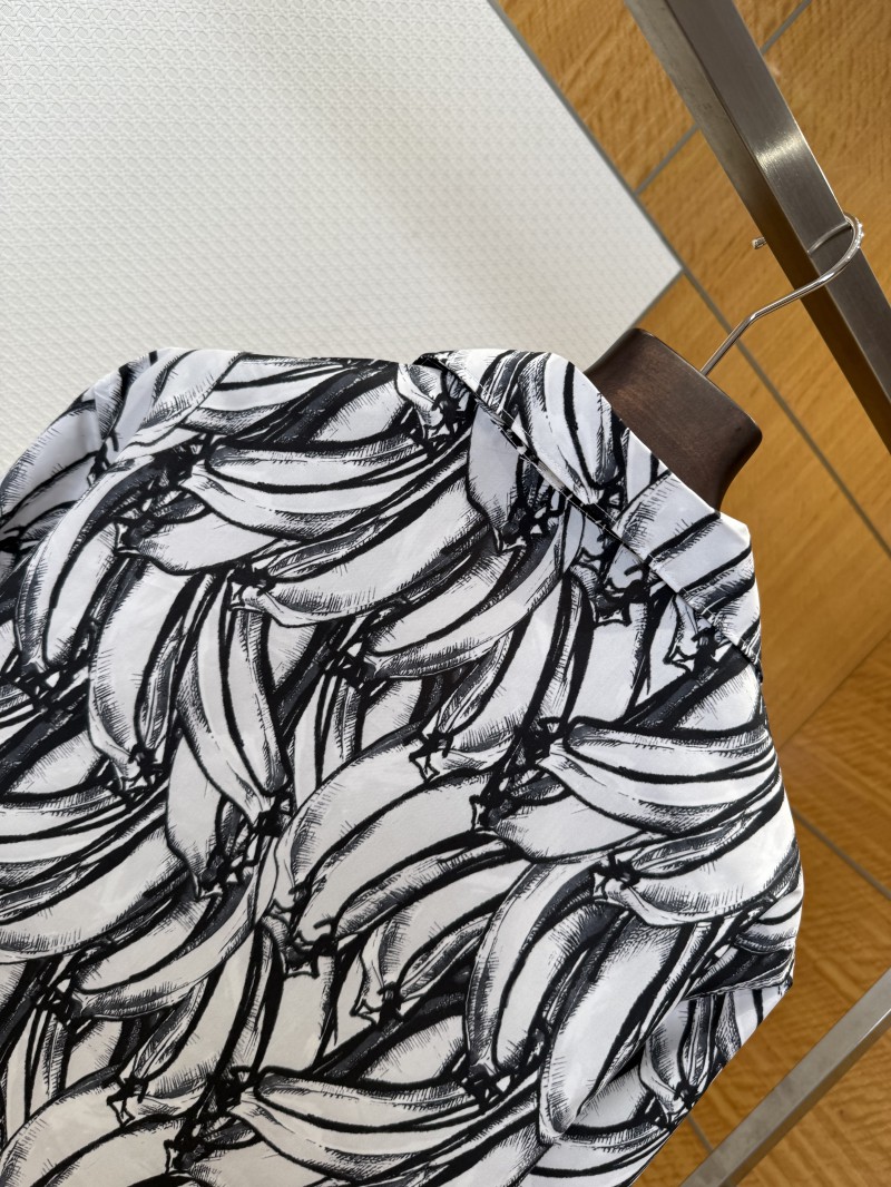 Prada Banana Print Casual Shirt 2 4