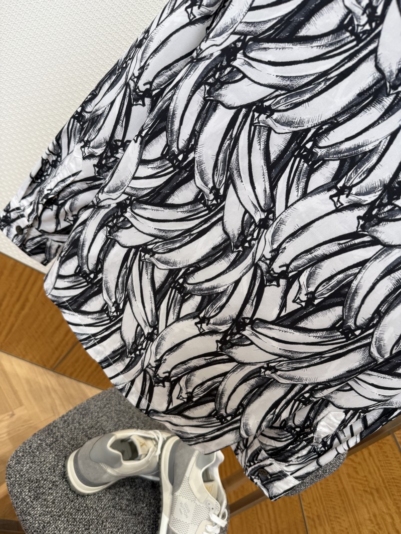 Prada Banana Print Casual Shirt 2 5