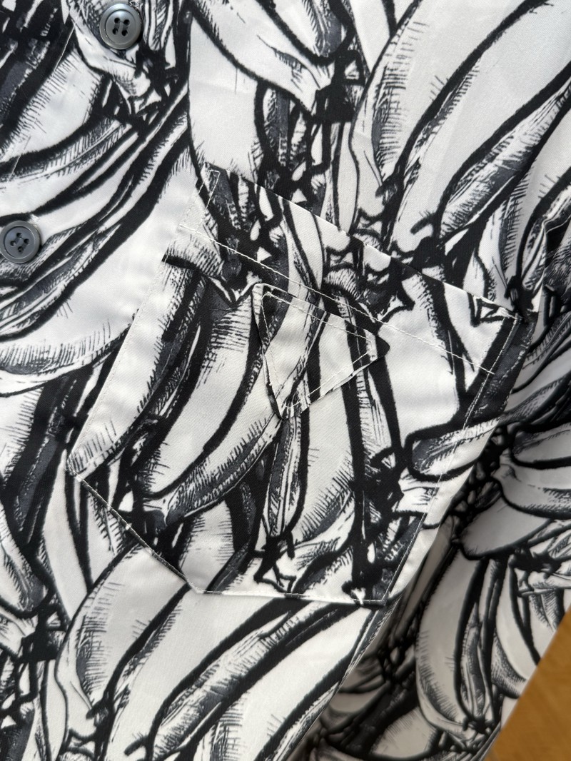 Prada Banana Print Casual Shirt 2 6