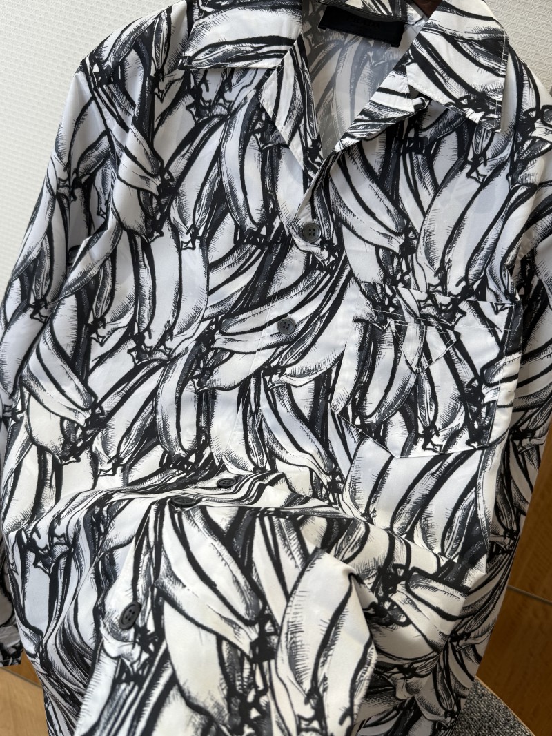 Prada Banana Print Casual Shirt 2 7