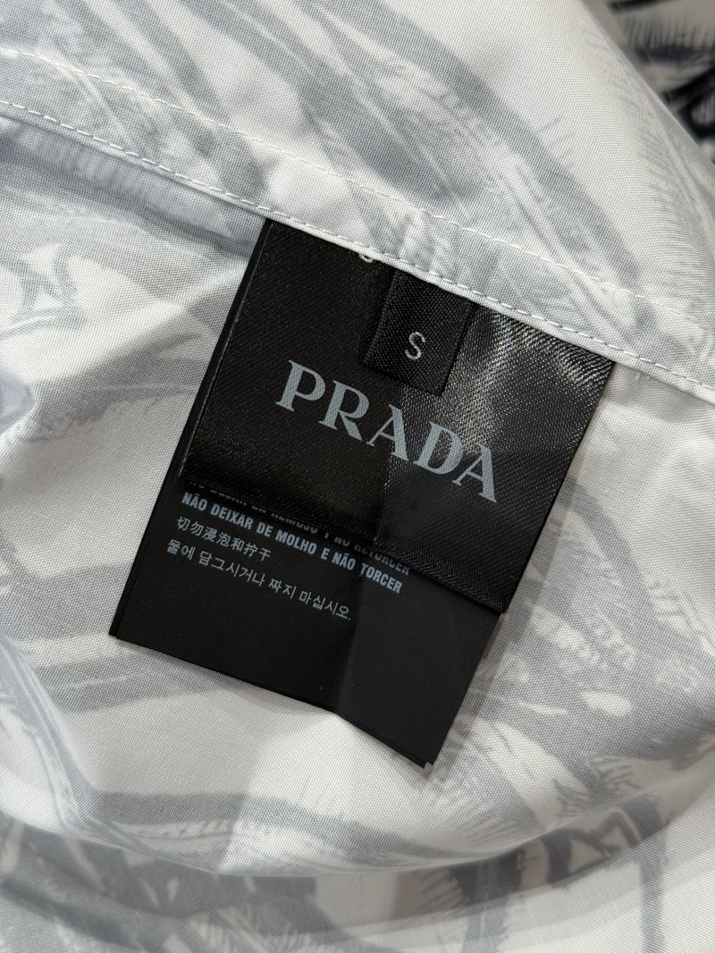 Prada Banana Print Casual Shirt 2 8