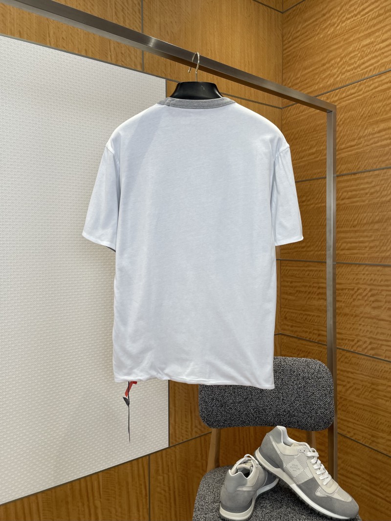 Prada Reversible Cotton Crew Neck Short-Sleeve T-Shirt 1 1