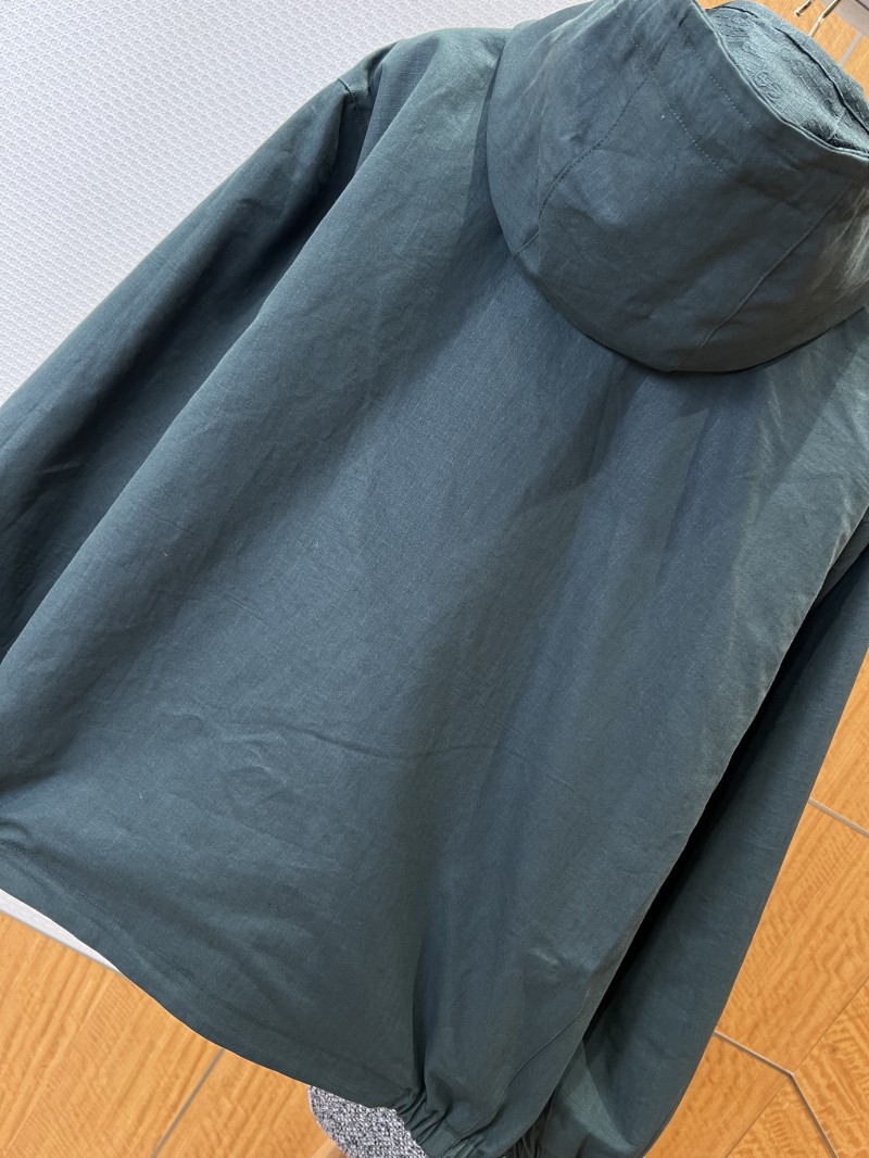 Gucci Solid Color Stand Collar Reversible Jacket 2 7