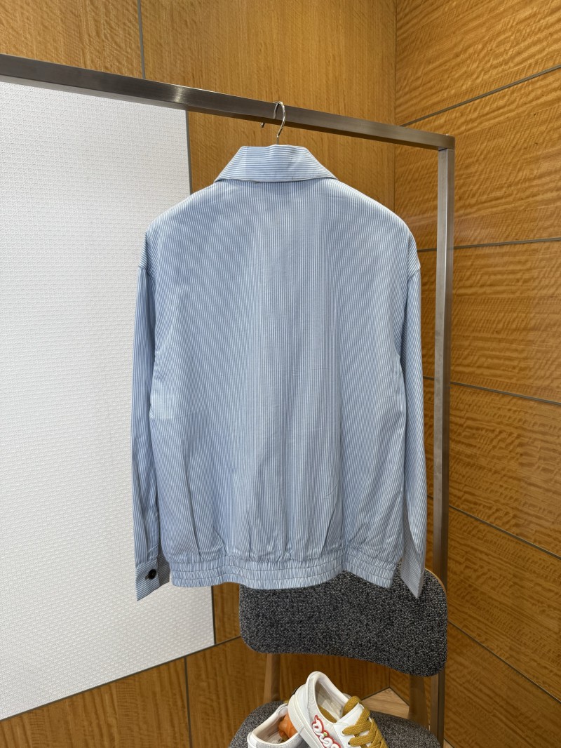 Miu Miu Embroidered Stripe Lapel Jacket 1