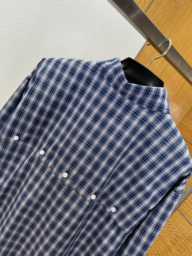 Miu Miu Checkered Lapel Single-Breasted Jacket 6