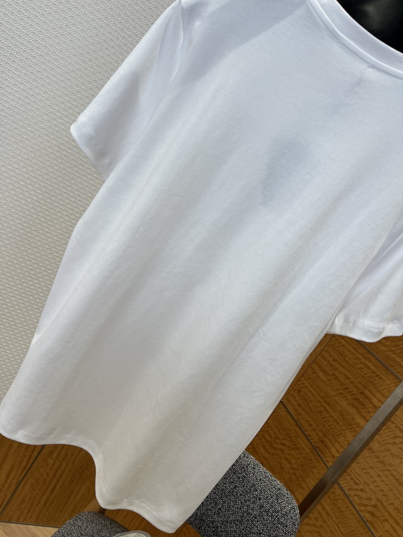 Prada Classic Triangle Logo Crew Neck Short Sleeve T-Shirt 1 6