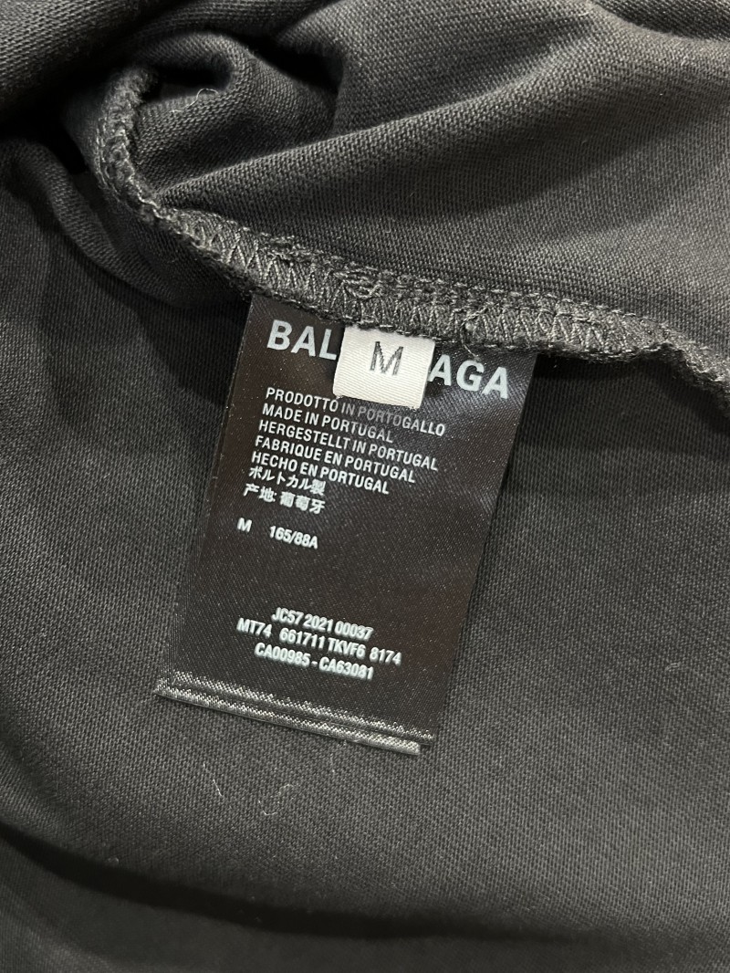 Balenciaga Printed Logo Short-Sleeve T-Shirt 8
