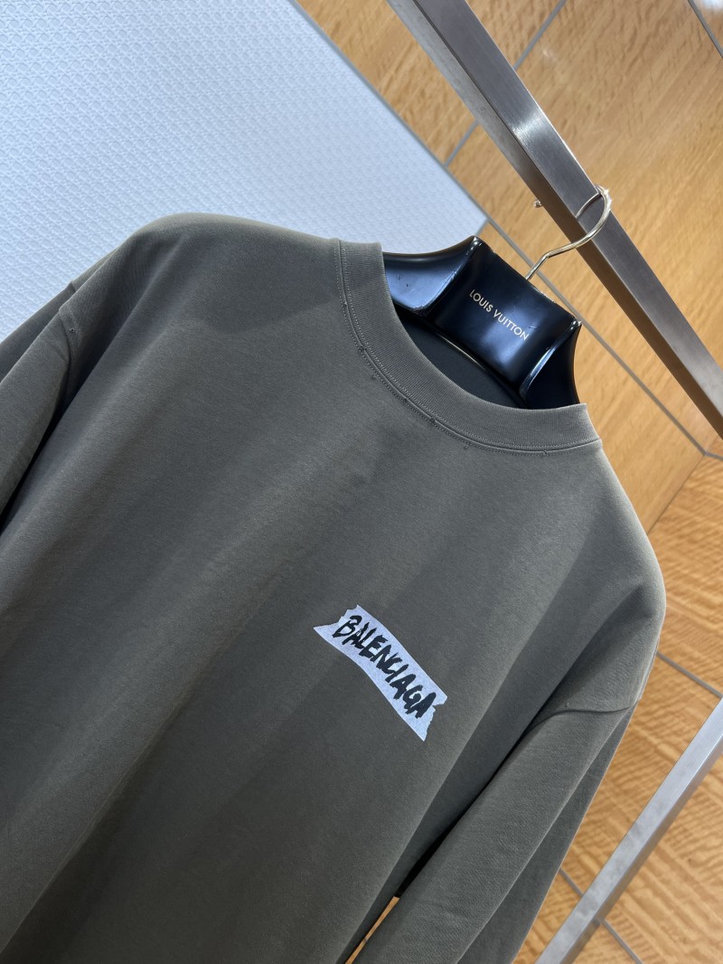 Balenciaga Letter Print Short-Sleeve T-Shirt 2