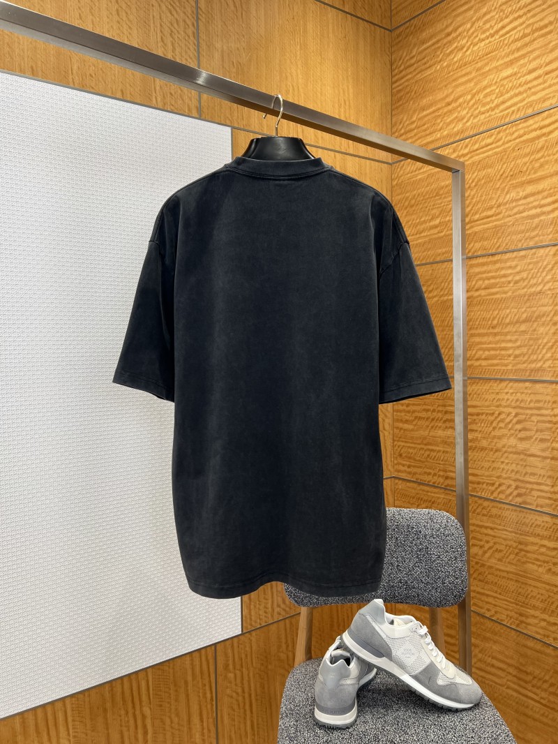 Balenciaga Printed Crew Neck Short-Sleeve T-Shirt 1