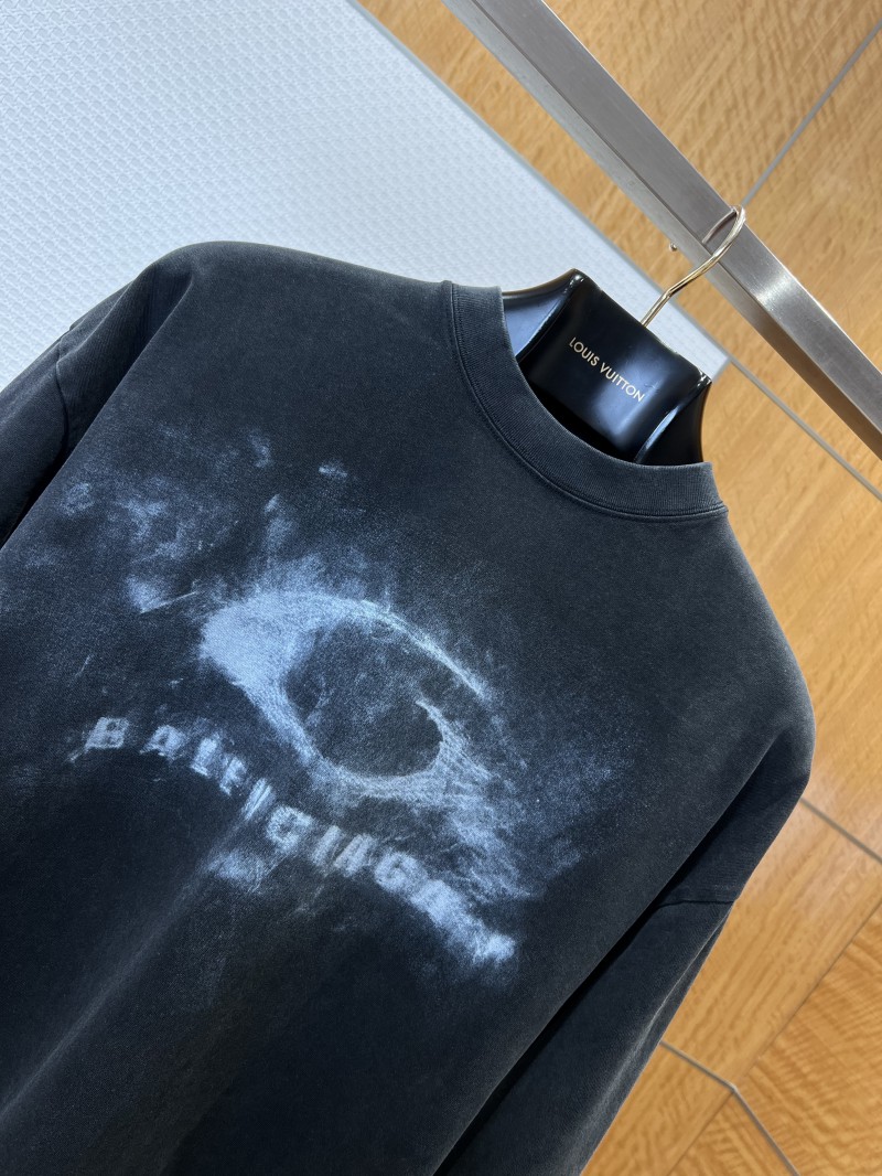 Balenciaga Printed Crew Neck Short-Sleeve T-Shirt 2