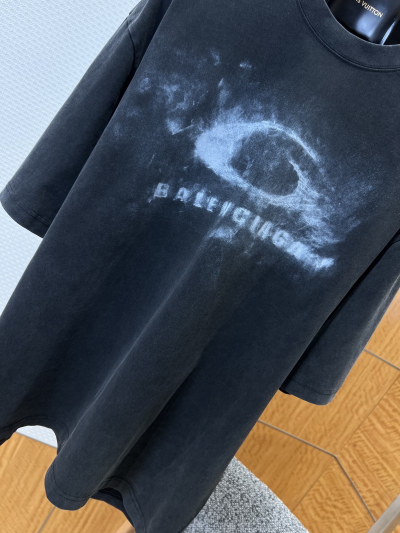 Balenciaga Printed Crew Neck Short-Sleeve T-Shirt 3