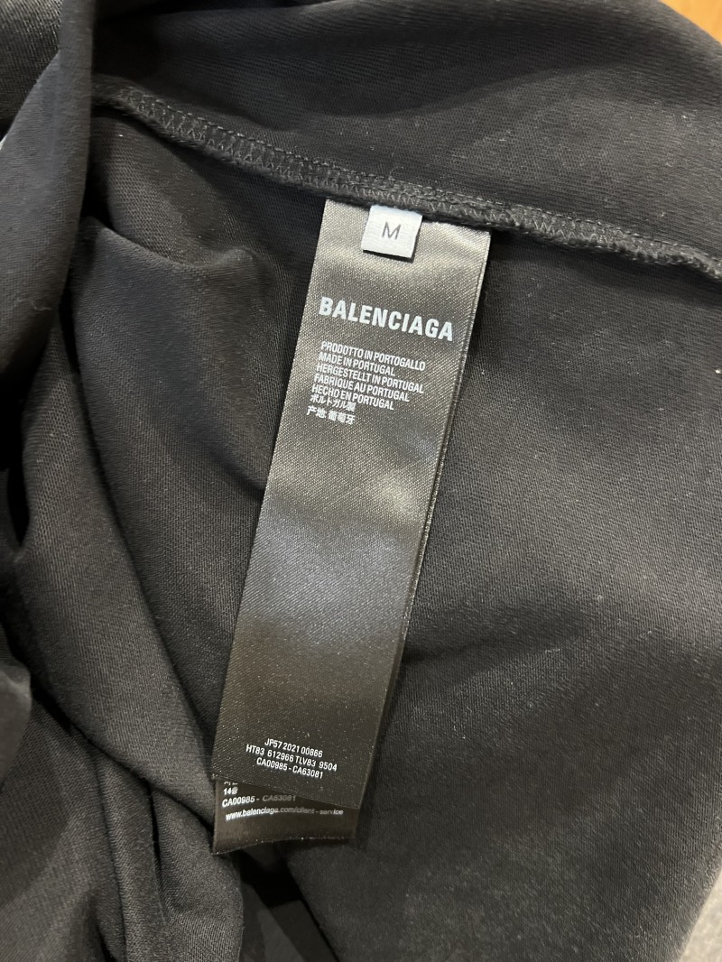 Balenciaga Printed Crew Neck Short-Sleeve T-Shirt 8