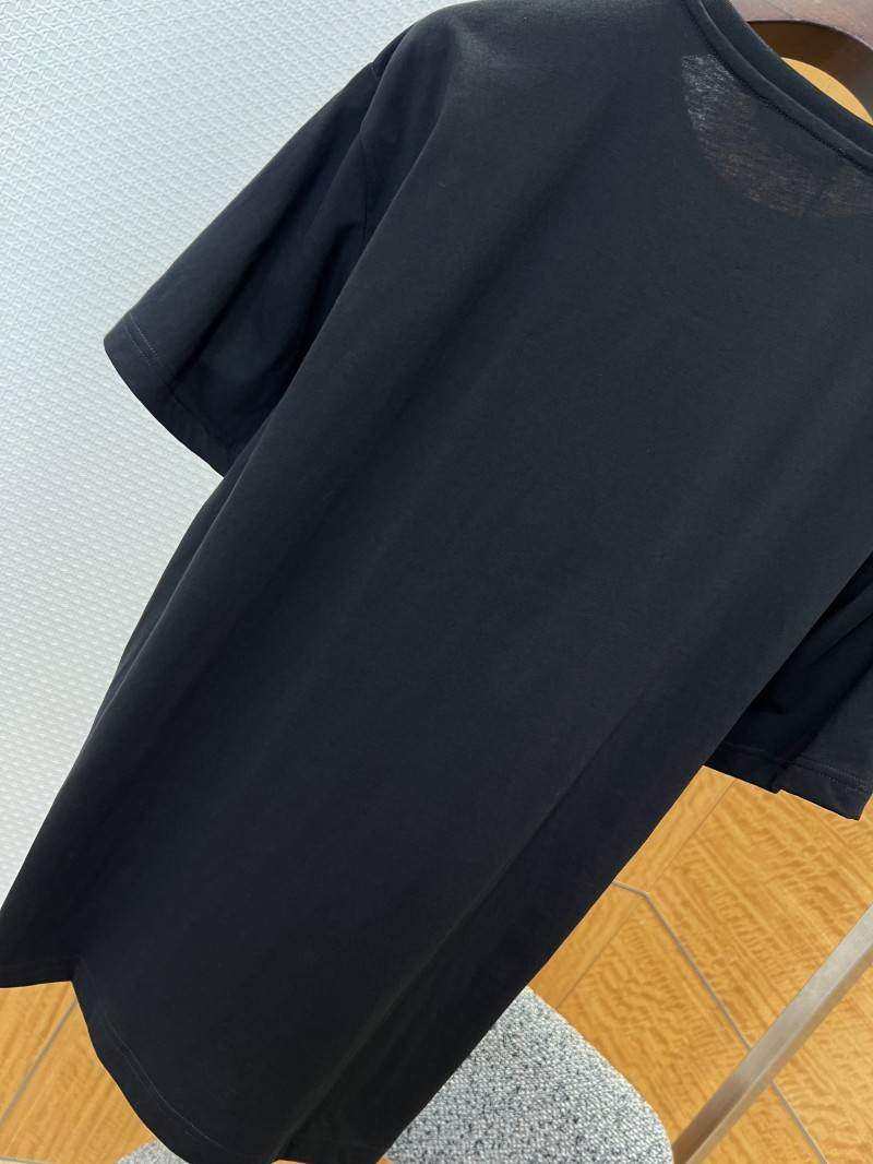 Prada Letter Pocket Crew Neck Short Sleeve T-Shirt 1 6