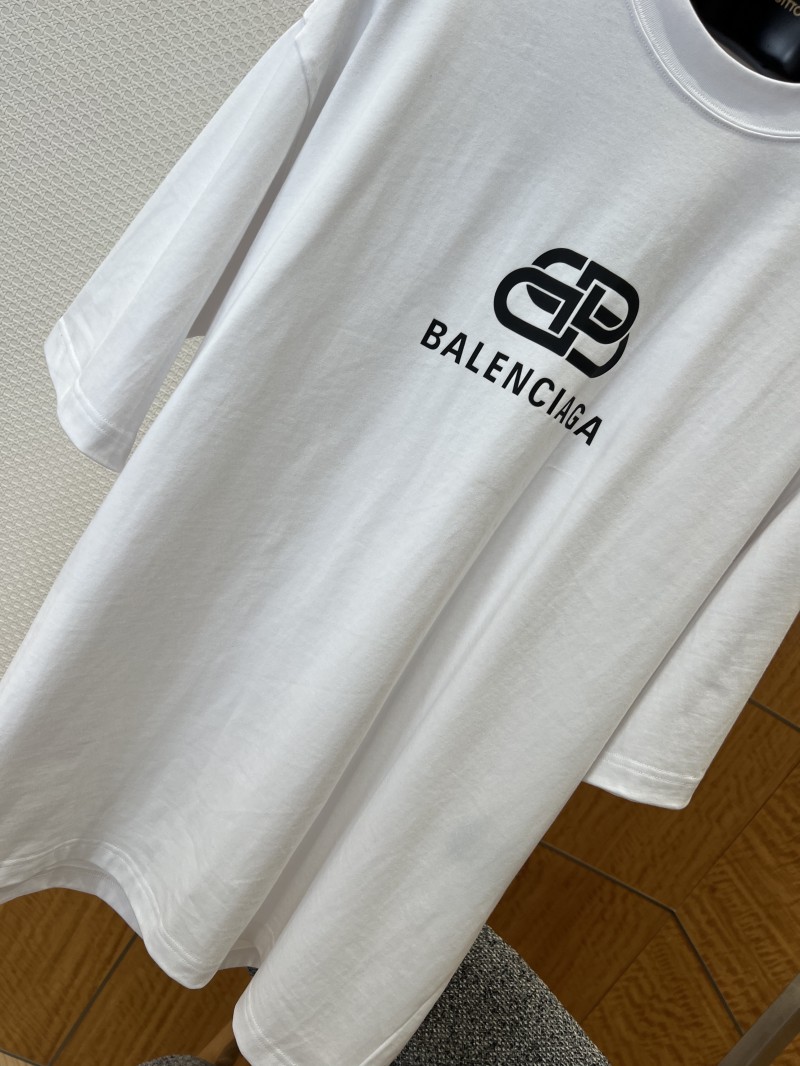 Balenciaga Printed Logo Short-Sleeve T-Shirt 2 3
