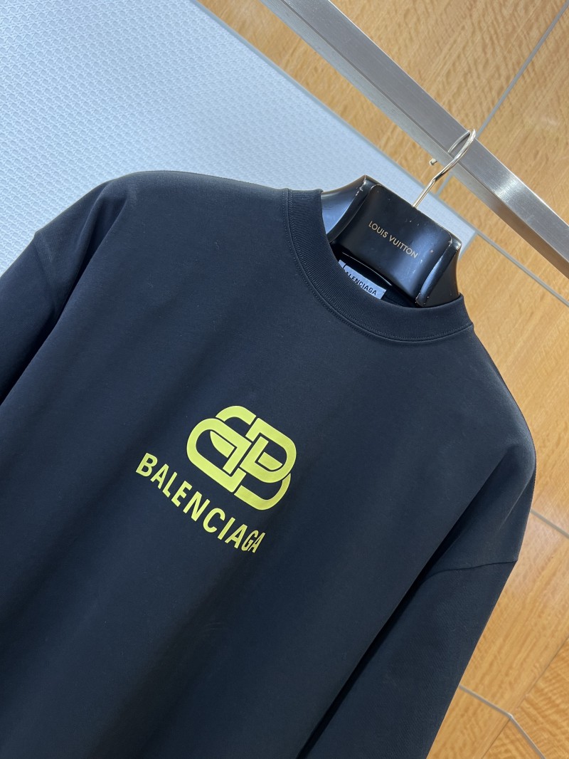 Balenciaga Printed Logo Short-Sleeve T-Shirt 1 2
