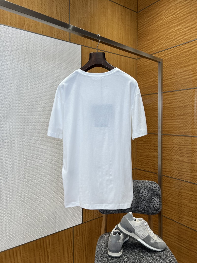 Prada Letter Pocket Crew Neck Short Sleeve T-Shirt 2 1