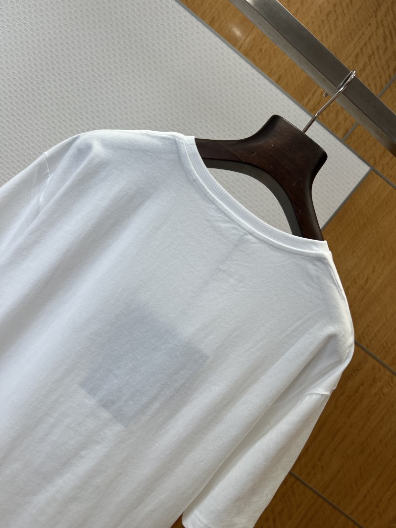 Prada Letter Pocket Crew Neck Short Sleeve T-Shirt 2 5