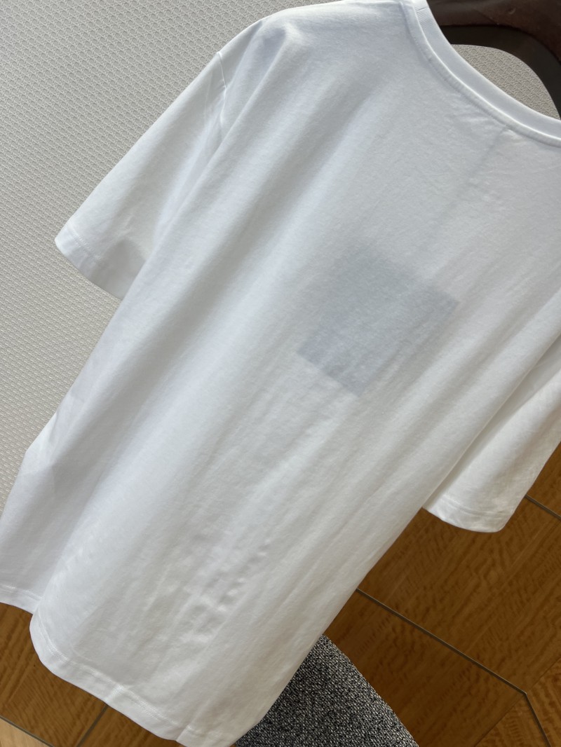 Prada Letter Pocket Crew Neck Short Sleeve T-Shirt 2 6