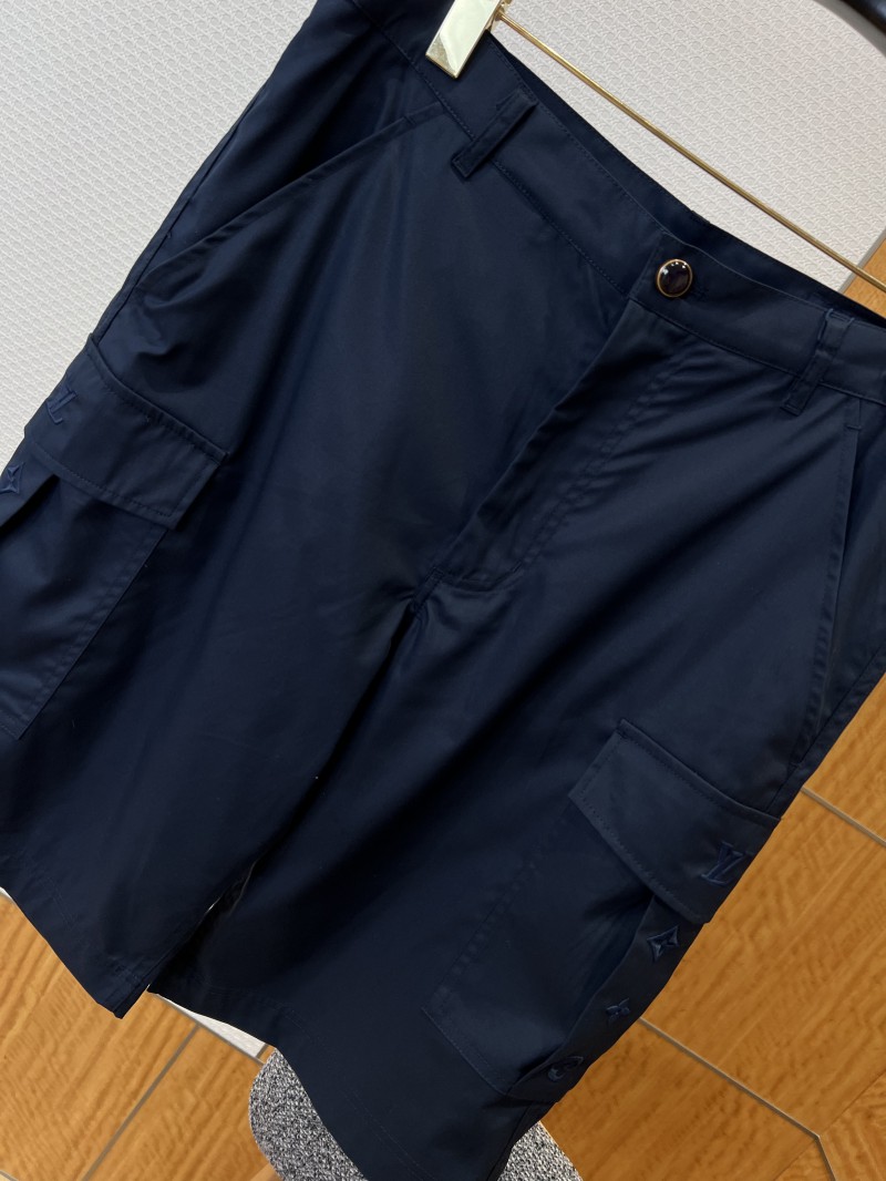 LV Embroidered Workwear Shorts 2 3