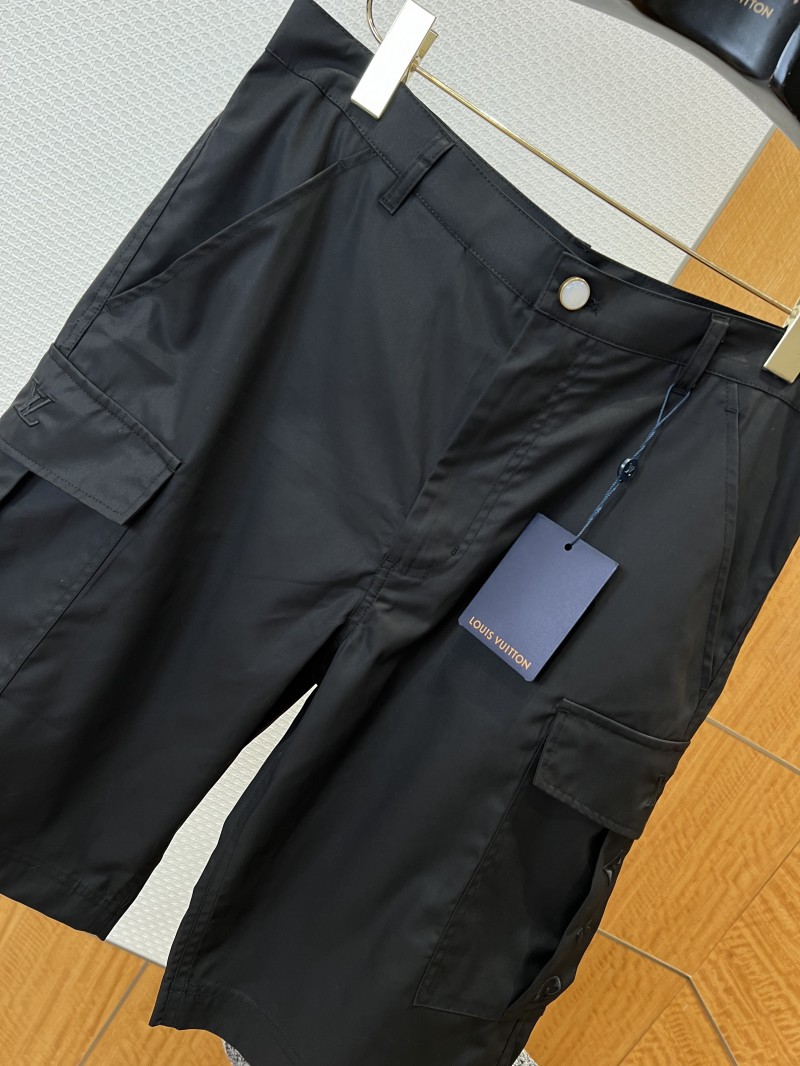 LV Embroidered Workwear Shorts 3 3