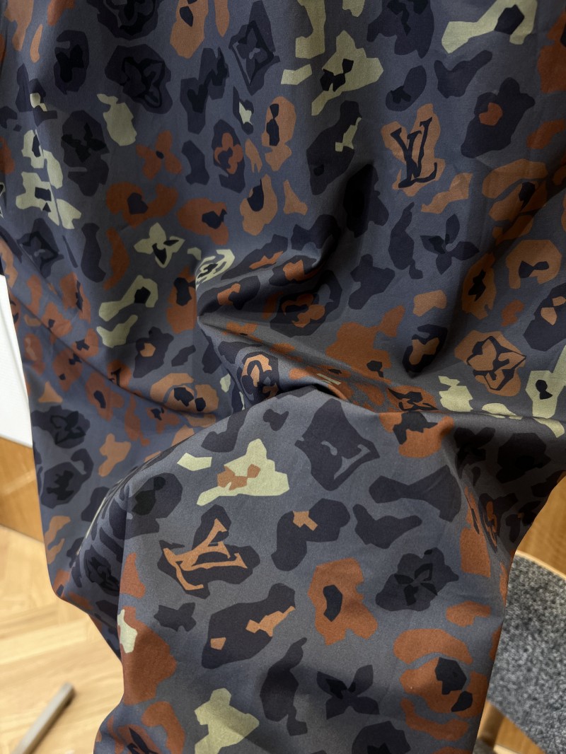 LV Floral Camouflage Print Short-Sleeve Shirt 7