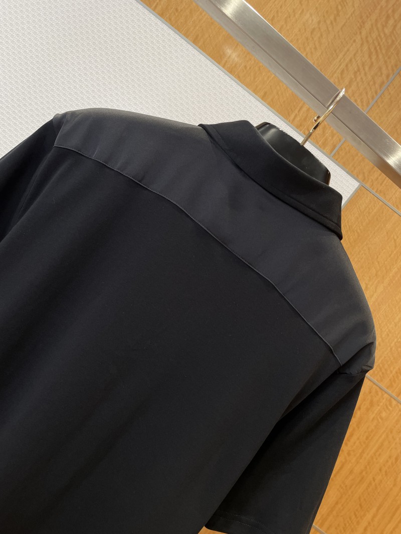 Prada Triangle Logo Pocket Polo Shirt 1 5