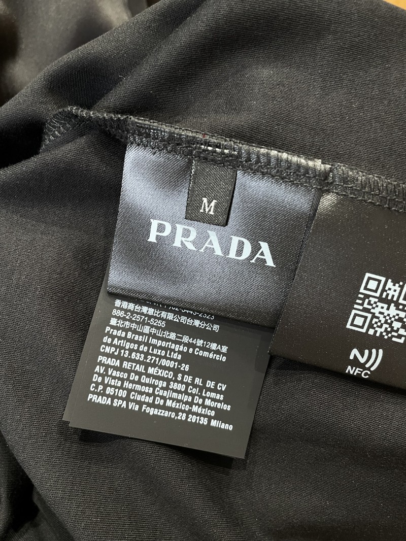 Prada Triangle Logo Pocket Polo Shirt 1 8