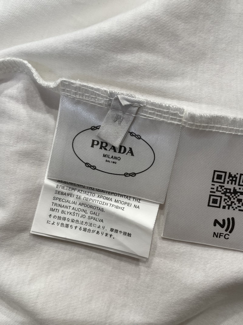 Prada Triangle Logo Pocket Polo Shirt 2 8