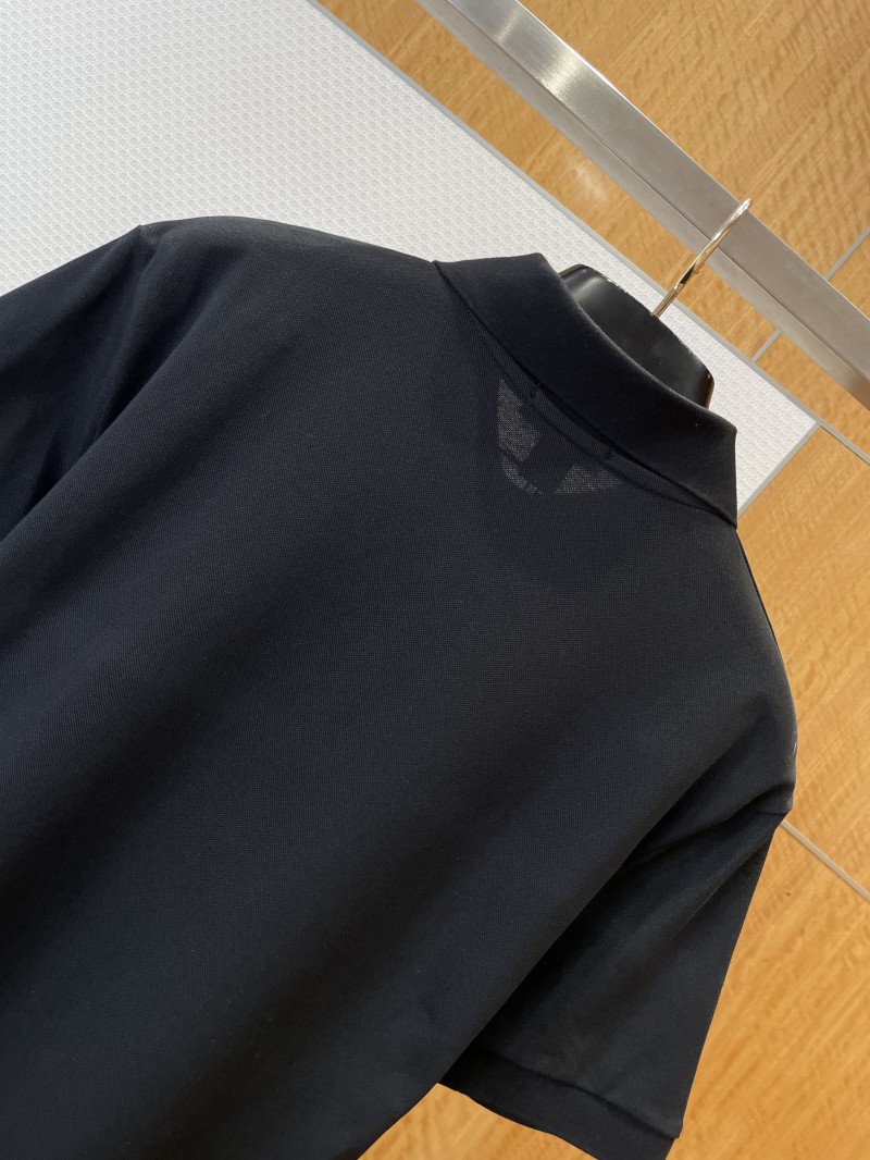 Prada Color-Blocked Steel-Label Business Polo Shirt 1 5