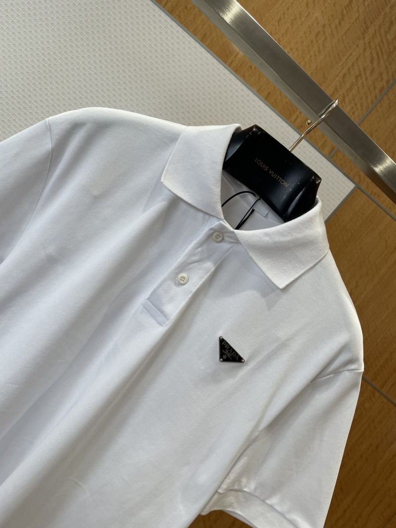 Prada Color-Blocked Steel-Label Business Polo Shirt 2 2
