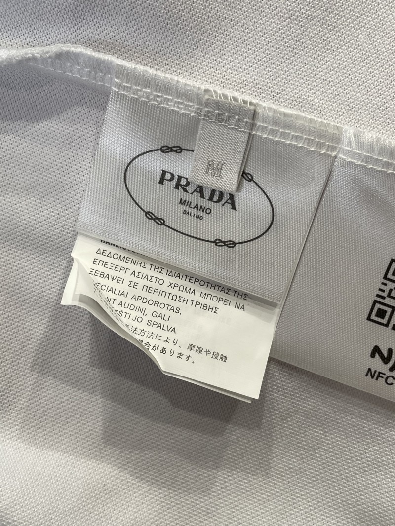 Prada Color-Blocked Steel-Label Business Polo Shirt 2 8