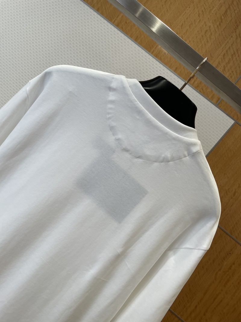 Prada Triangle Logo Pocket Crew Neck Short Sleeve T-Shirt 2 5