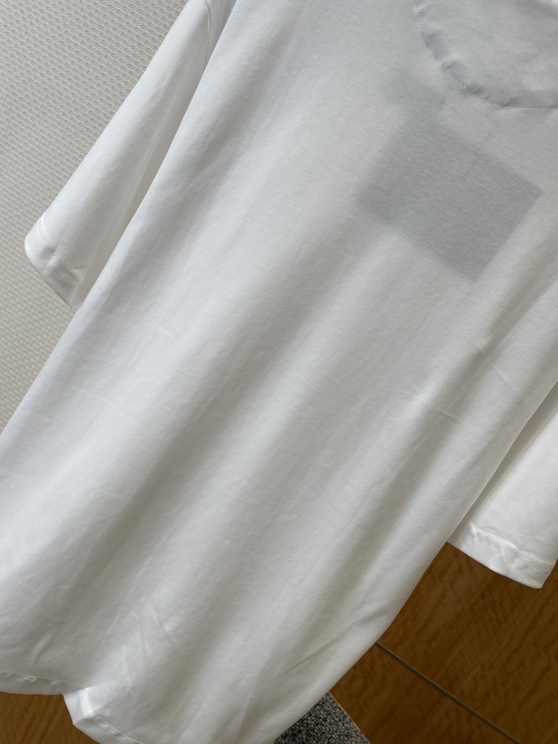 Prada Triangle Logo Pocket Crew Neck Short Sleeve T-Shirt 2 6