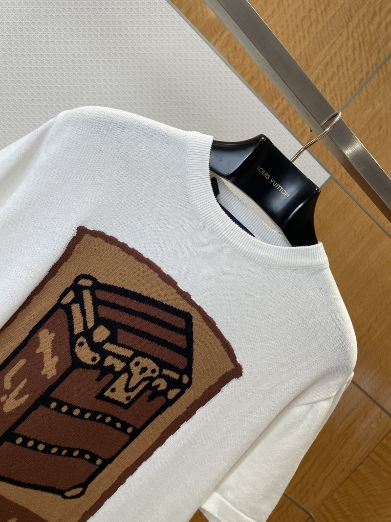 LV Monogram Cartoon Print Short-Sleeve T-Shirt 1 2