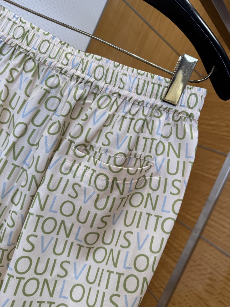 LV Maze Print Casual Shorts 8