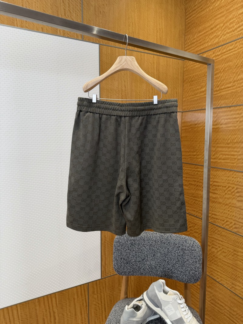 Gucci Double G Subtle Pattern Drawstring Casual Shorts 2 1
