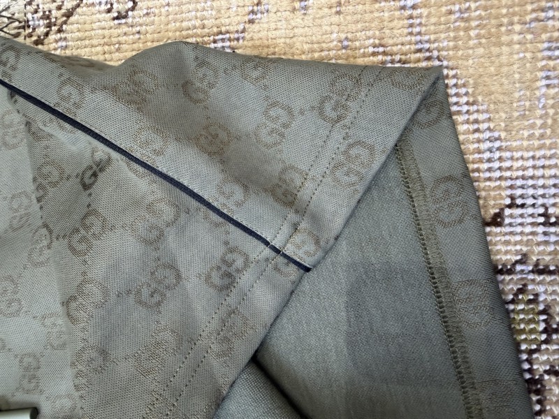 Gucci Double G Subtle Pattern Drawstring Casual Shorts 2 7