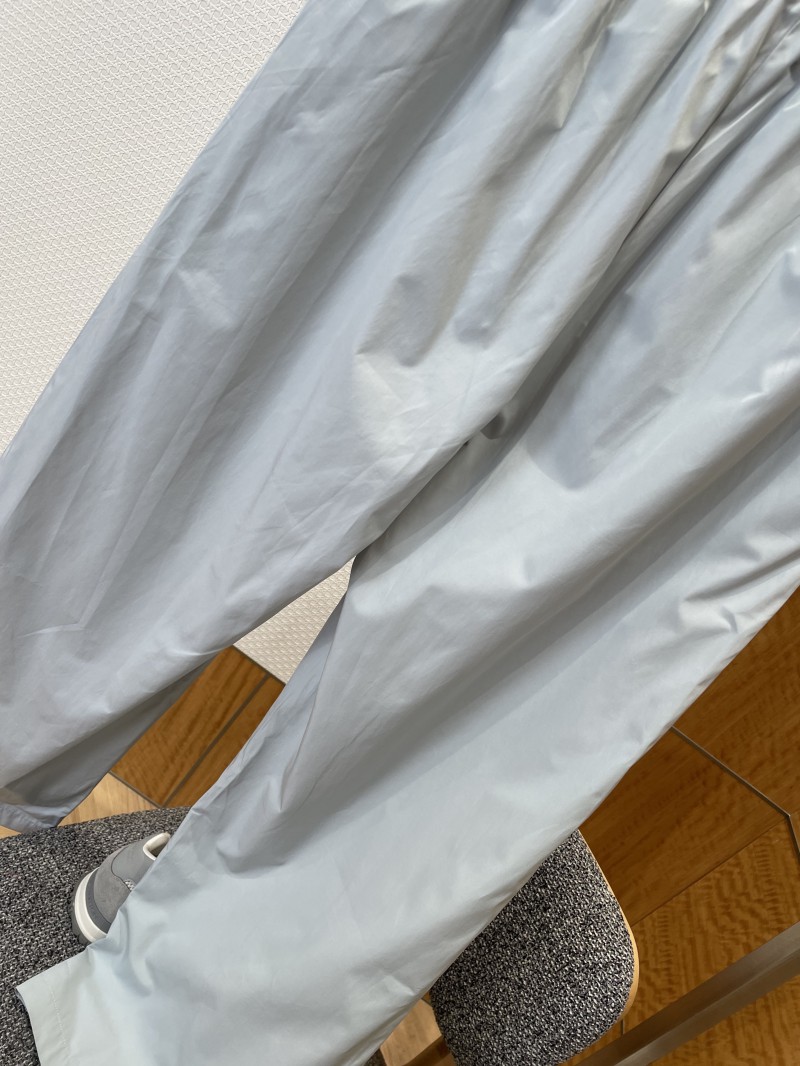 Balenciaga Brand Logo Embroidered Wide-Leg Casual Pants 1 6