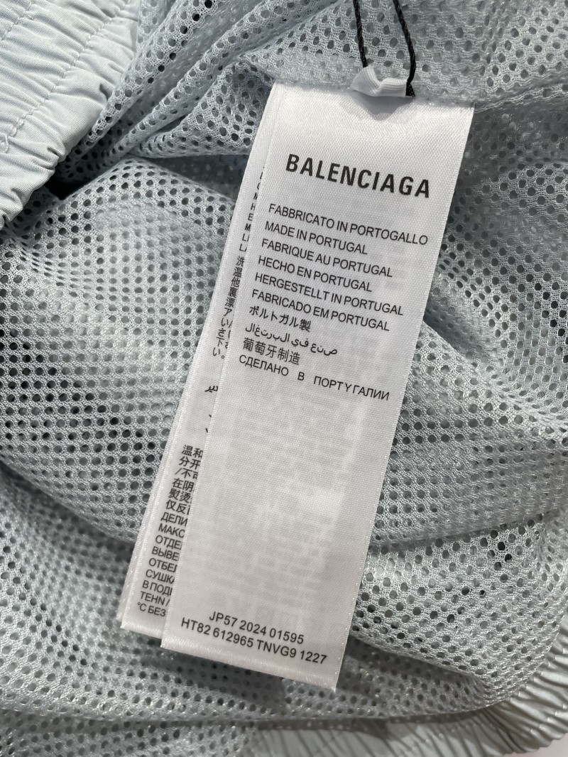 Balenciaga Embroidered Logo Stand Collar Jacket 1 8