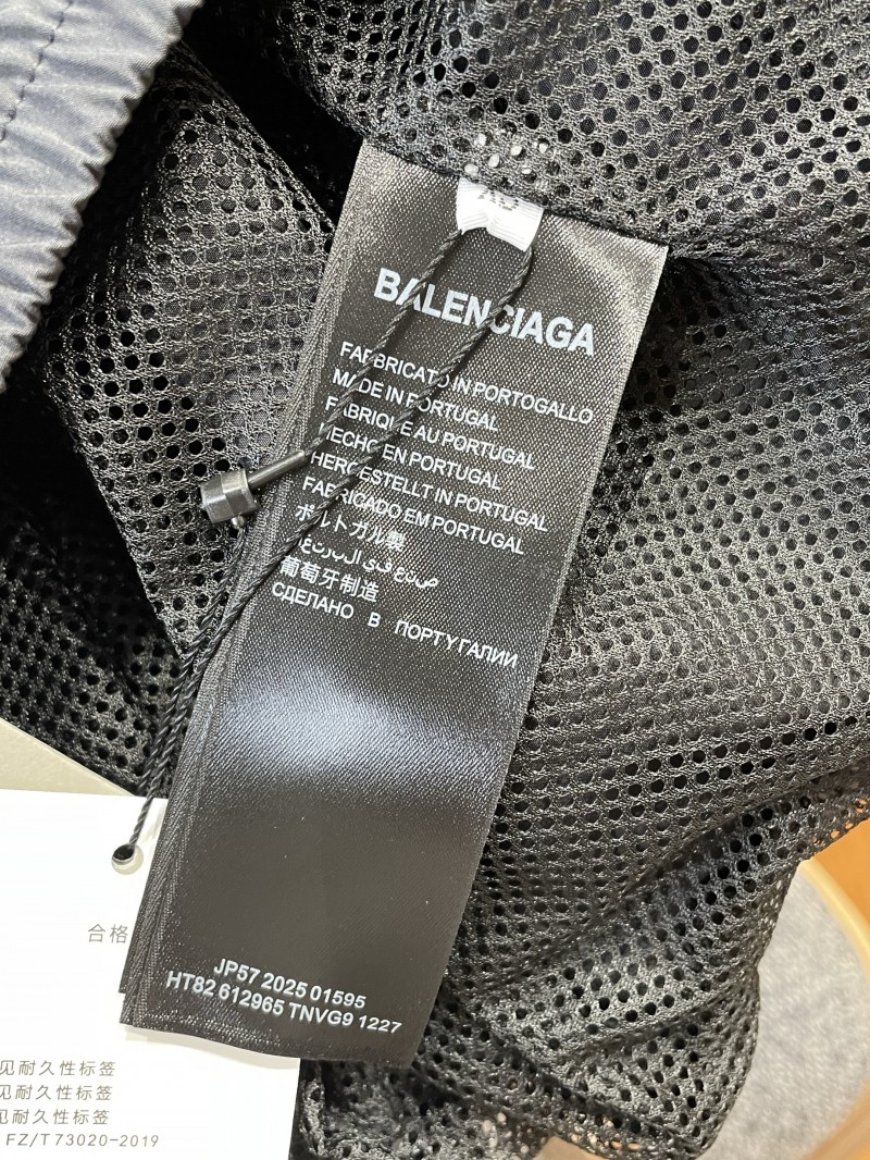 Balenciaga Embroidered Logo Stand Collar Jacket 2 8
