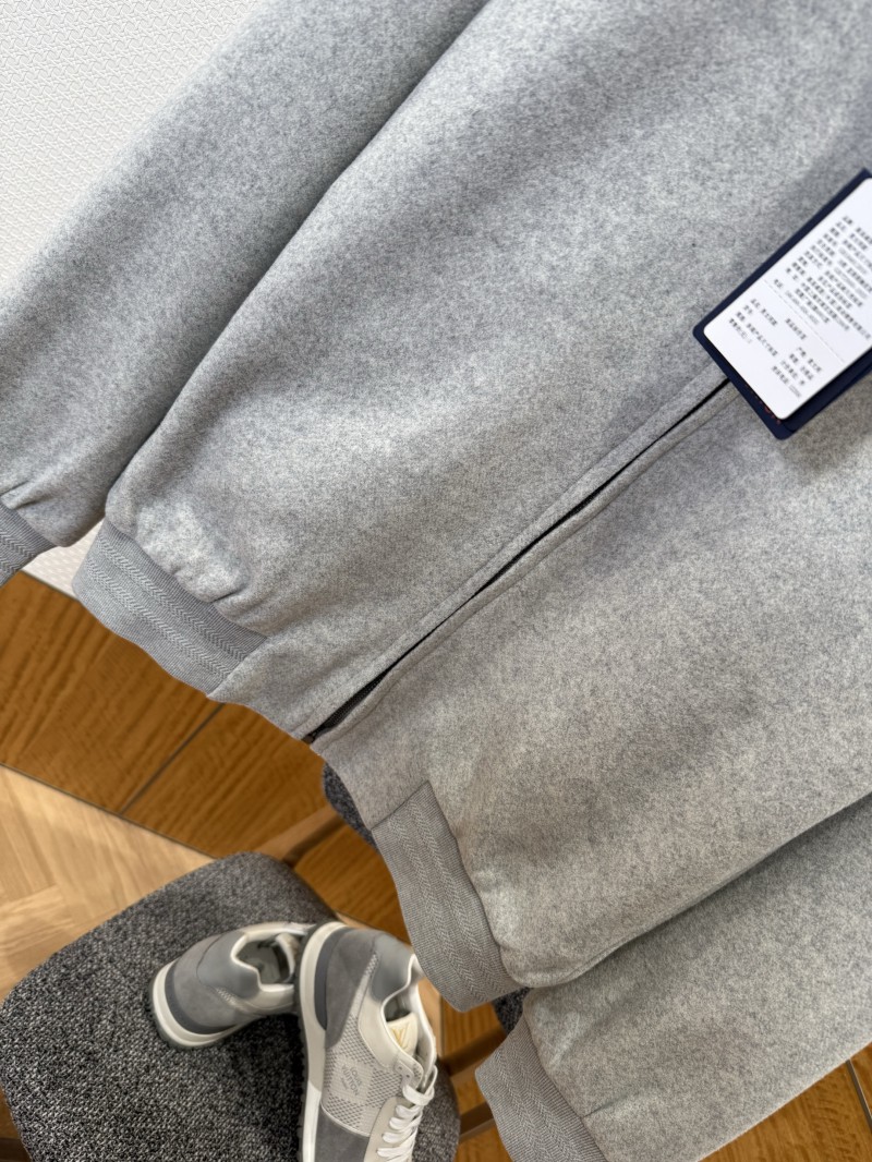 LV Heavyweight Cotton Stand Collar Zip Jacket 3