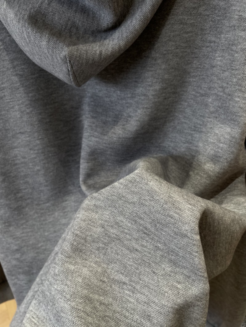 LV Embroidered Leather Label Hooded Sweatshirt 7