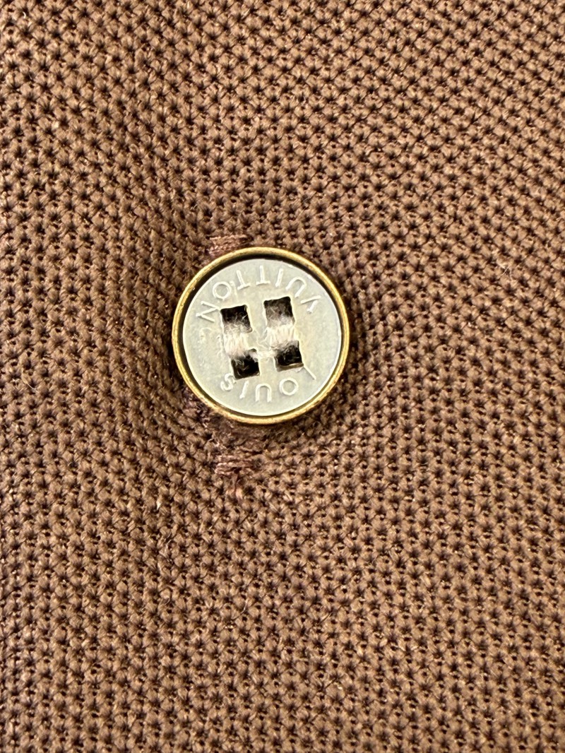 LV Color-Block Striped Polo Shirt 7