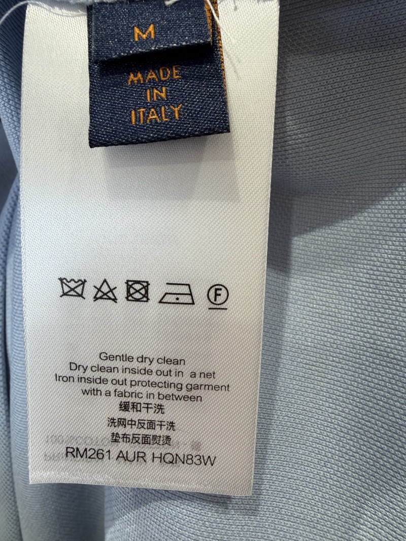 LV Color-Block Striped Polo Shirt 8
